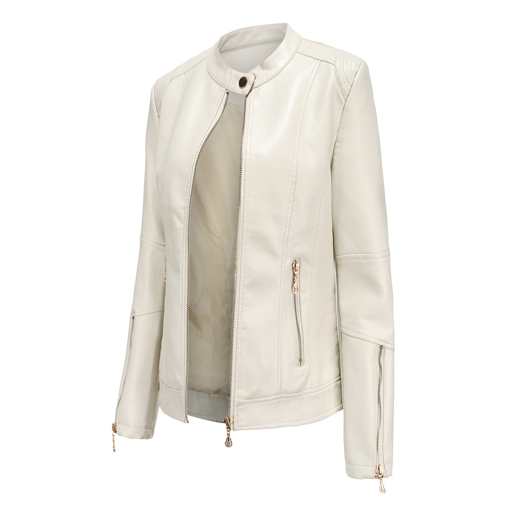 Veste cuir femme en PU - Ref 3447592 Image 7