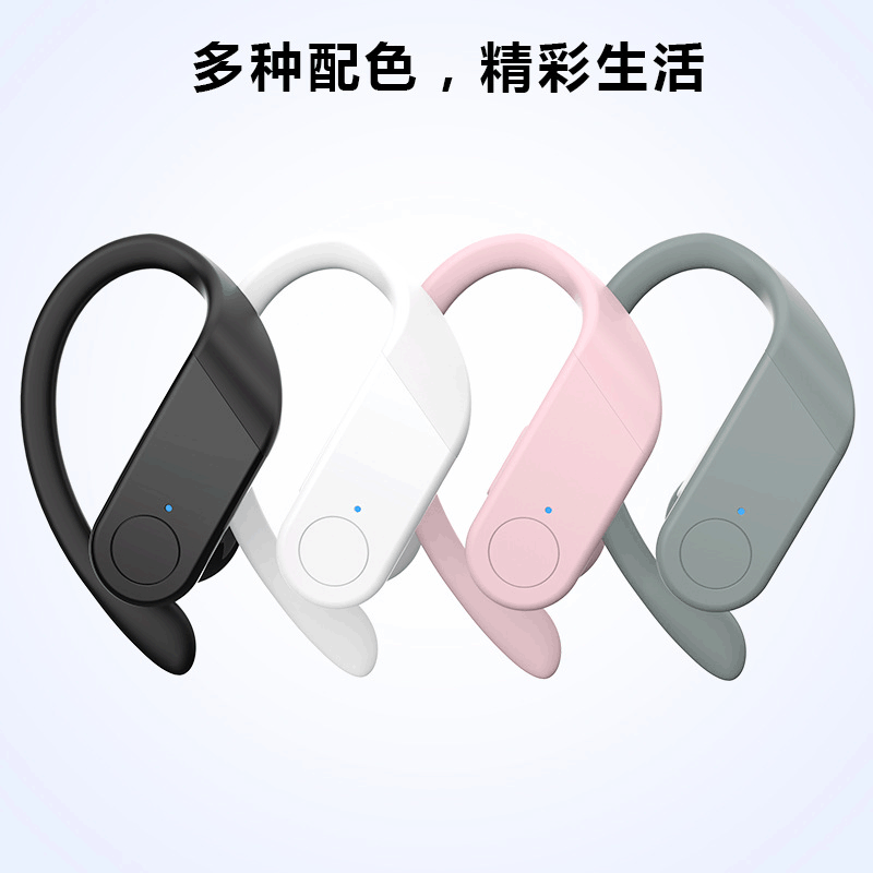 现货无线运动耳机 私模tws蓝牙耳机超大电量续航超长蓝牙耳机批发