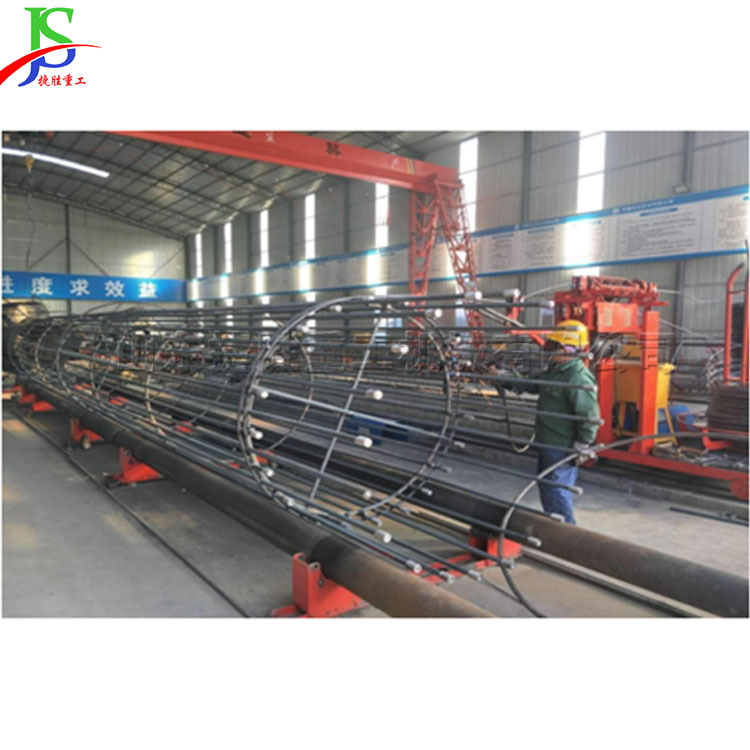 数控钢筋笼绕筋机 跨海大桥钢筋滚笼机 高铁建筑圆形钢筋笼成型机