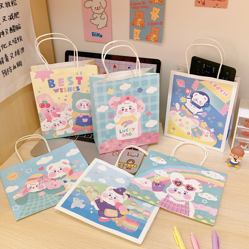 Wind Bear Tote Bag display picture 5