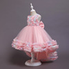Children's dress, small princess costume, suit, piano performance costume, tulle