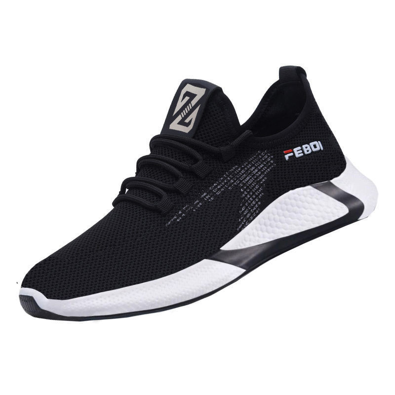 Cross border new mesh shoes Breathable casual shoes Men's fashion Versatile sneakers Men's cloth shoes