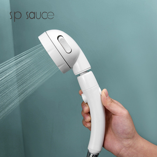 360° rotating 3-speed adjustable pressurized shower handheld shower head water-saving shower shower slim shower head