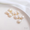 Organic round beads from pearl, jewelry, accessory