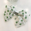 Hair accessory, big hairgrip with bow, goods, Korean style, internet celebrity