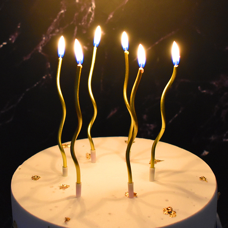 Irregular Paraffin Wax Party Candle display picture 3