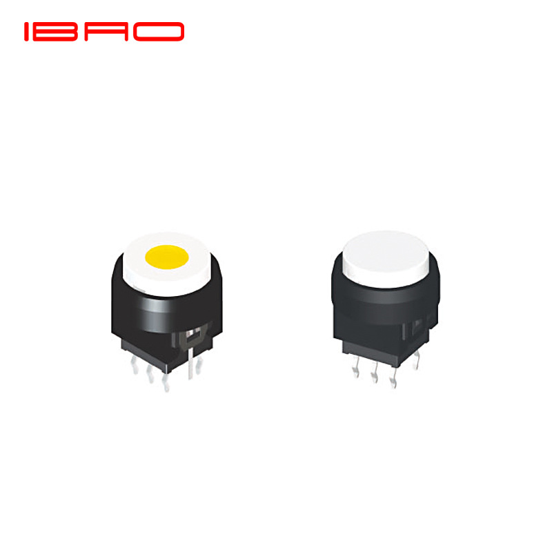 IBAO 亿宝轻触开关LS带灯系列 LED内置式带灯轻触开关8.5*8.5mm