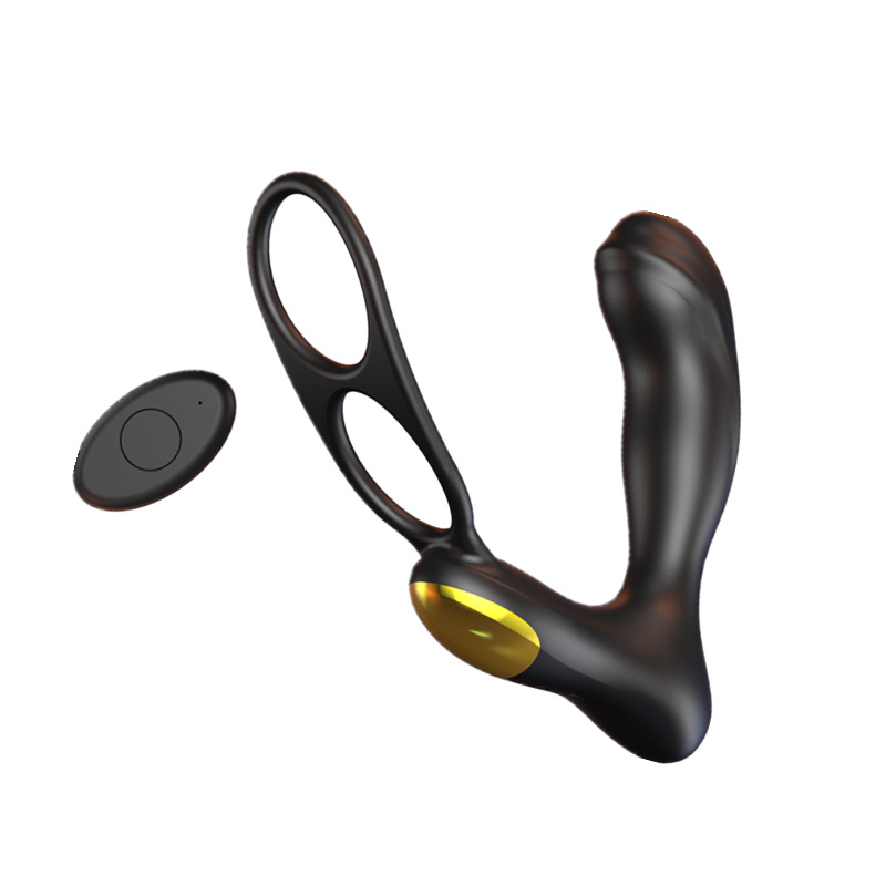 外貿雙馬達前列腺按摩器 男用G點後 震動肛塞 自慰成人情趣性用品