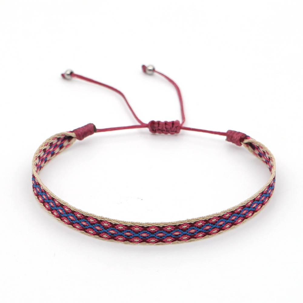 New Retro Ethnic Style Accessories Bohemia Style Bracelet Friendship Rope Wholesale Nihaojewelry display picture 8