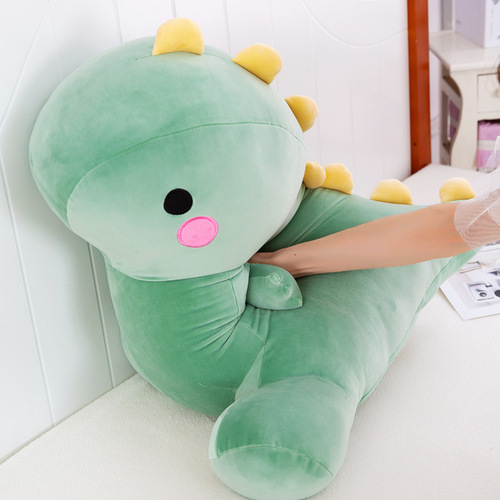 Cute pet slow-witted dragon doll soft down cotton dinosaur plush toy doll birthday gift for men and women wholesale