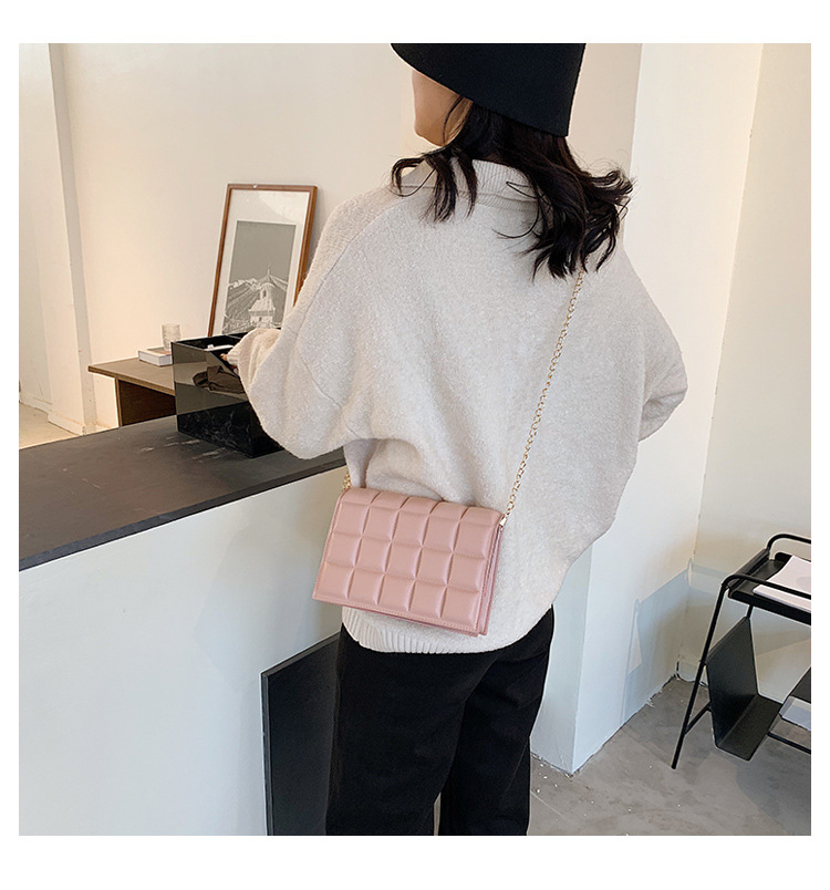 Small Pu Leather Streetwear Square Bag Underarm Bags Shoulder Bag display picture 20