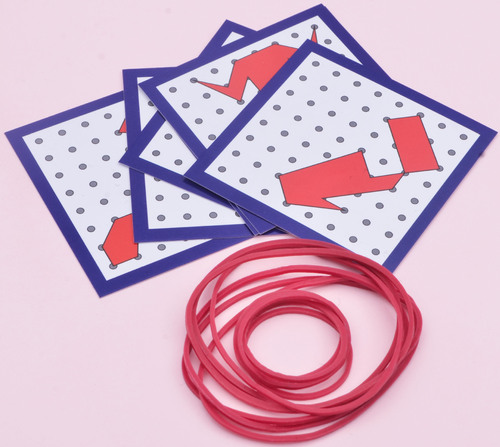 Montessori nail board teaching aids geometric figures creative nail board shape cognitive kindergarten early education educational intelligence development toys