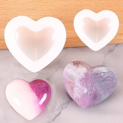 Sco diy crystal glue mold love hanging sign decorative ornaments silicone mold mirror love silicone mold