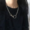 Fashionable ring, necklace, Japanese and Korean, simple and elegant design, European style