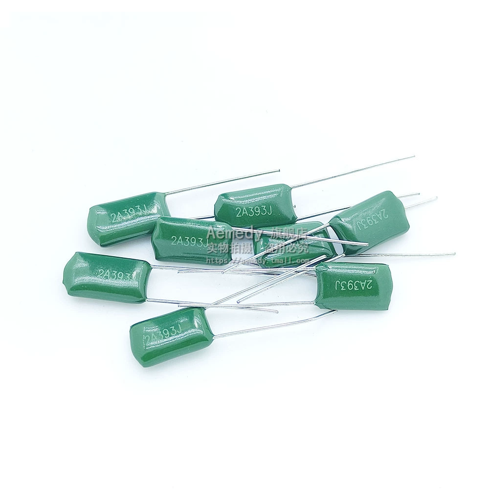 КХ11 polyester capacitor 2A393J 2A393 100V 0.039uf 39000pf 5% 5mm