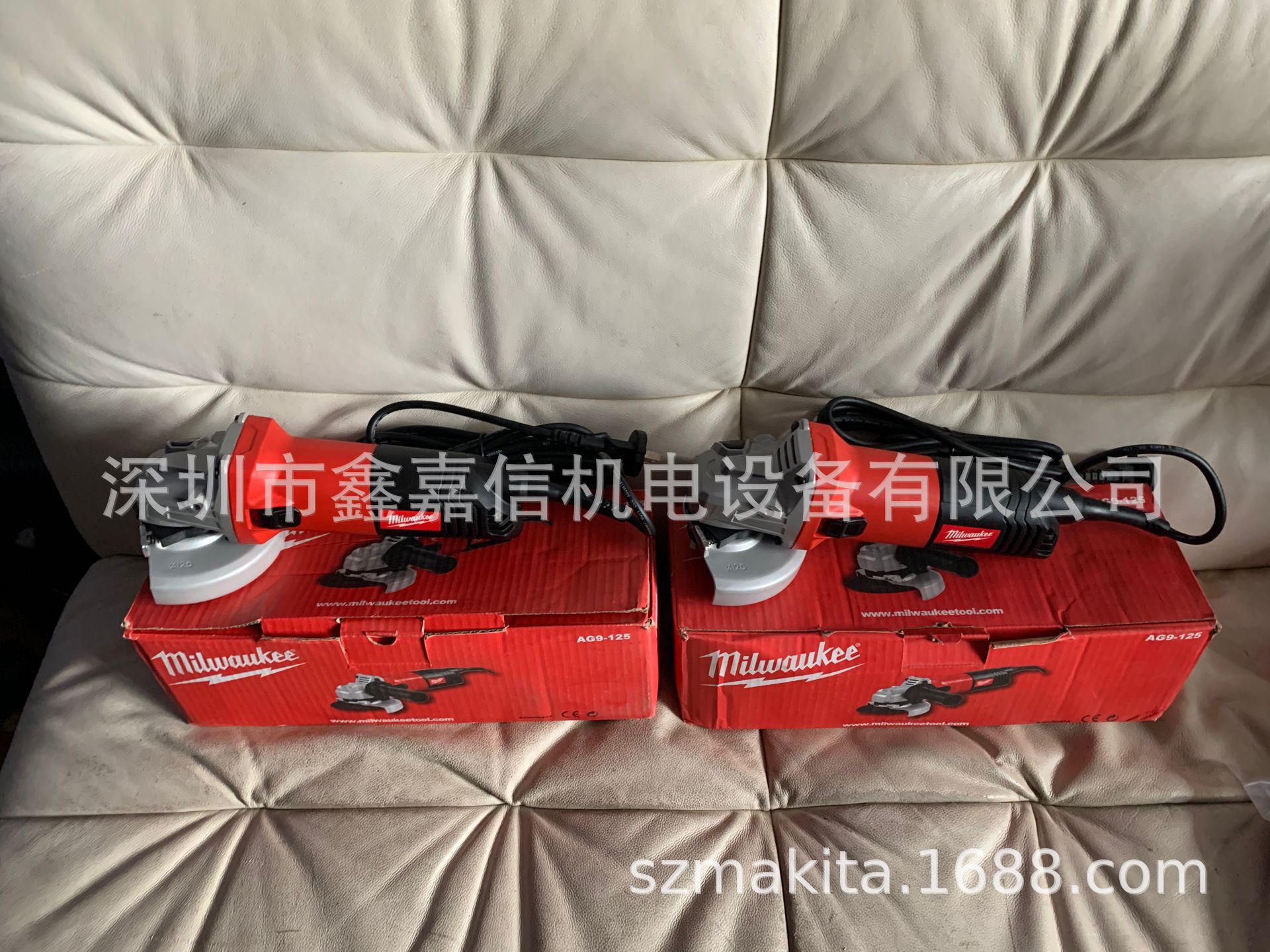 特价现货 批发美国milwaukee  米沃奇 工业级磨光机 AG9-125