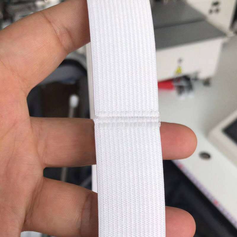 代客加工拼接松紧带 平缝橡筋自动化无缝拼接 盒子绑带礼品包装带