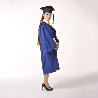 批发大学生学士服硕士服套学士帽硕士服成套原厂家生产|ru