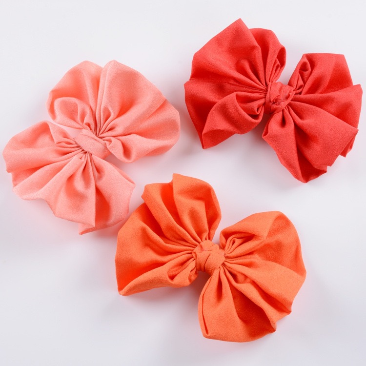 11厘米花瑶皱蝴蝶结