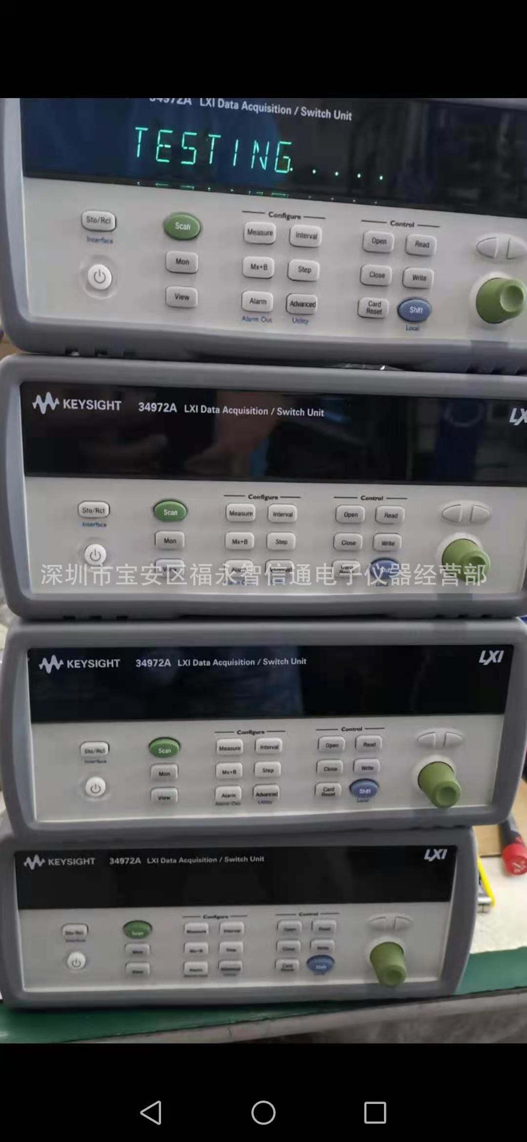 销售回收KEYSIGHT34972A/是德34972A数据采集仪/34972A