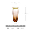 Home Glass Drinking Water Cup Creative Phnom Penh Milk Juice Cup hexagonal beer glass geometric hexagonal crystal cup