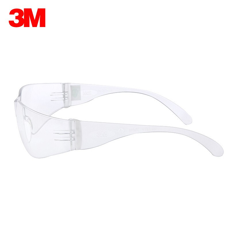 3M11228AF gafas de montar pulido anti-impacto anti-polvo ligero anti-niebla económico transparente