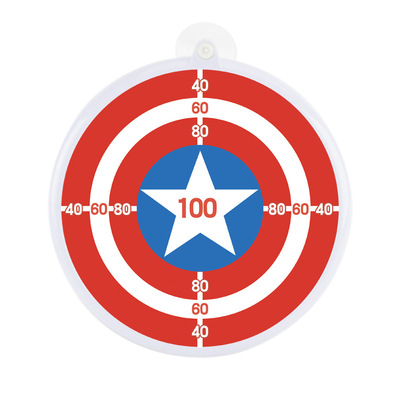 厂家直供儿童玩具枪吸盘标靶 射击靶子挂式室内塑料挂靶 直径24CM|ru