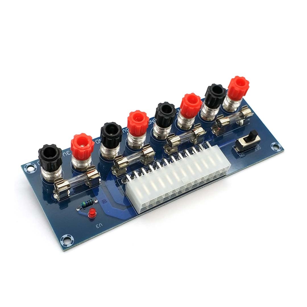 XH-M229 台式机机箱电源ATX转接板取电板引出模块供电输出接线柱