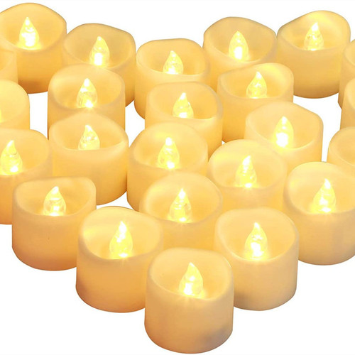 LED electronic candle light romantic proposal creative confession battery tea wax Christmas wave candle 2032
