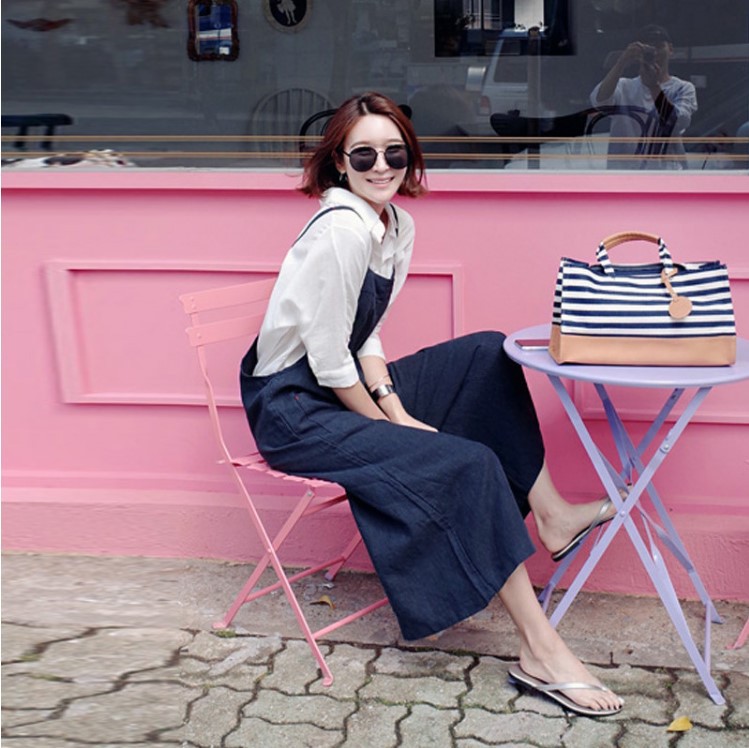 Title 2, Nuevo Mono holgado informal de pierna ancha de ...