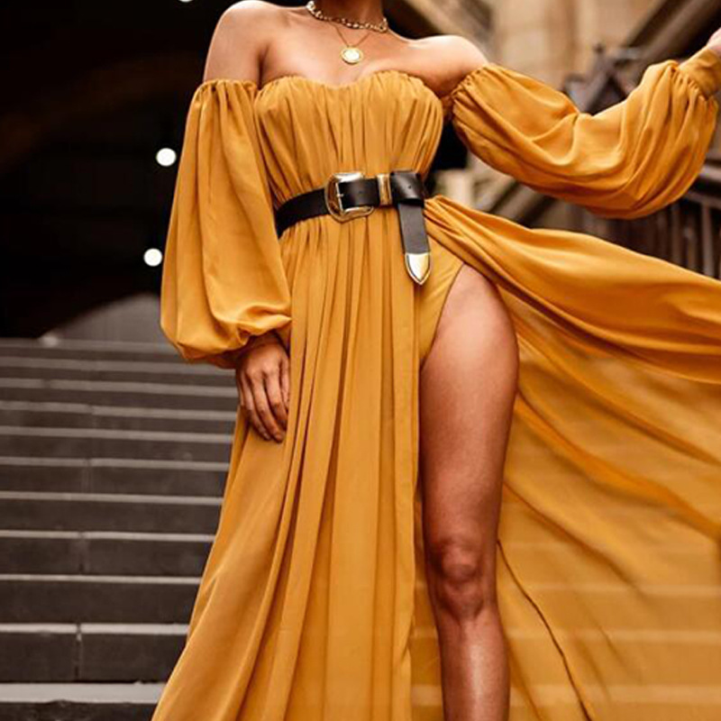Yellow Maxi Dress 4