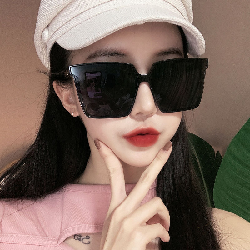Korean Fashion Large Frame Sunglasses  Personality Glasses Light And Comfortable Square Sunglasses Nihaojewelry Wholesale display picture 11