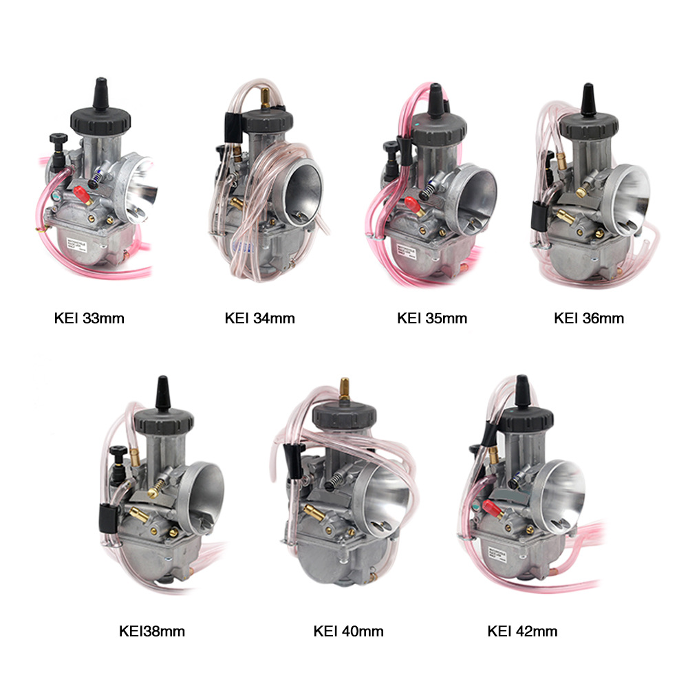 Atv Motorcycle Universal Carburetor Pwk33 35 34 36 38 40 42mm + Oil Nozzle Measuring Hole