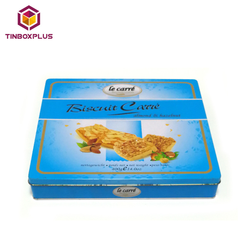 澳门风味酥性糕点饼干食品包装铁盒 休闲零食杏仁酥包装铁盒
