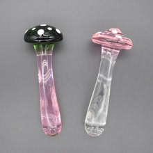 玻璃蘑菇陽具棒玻璃陽具肛塞女用自慰器仿真玩具成人情趣性用品男