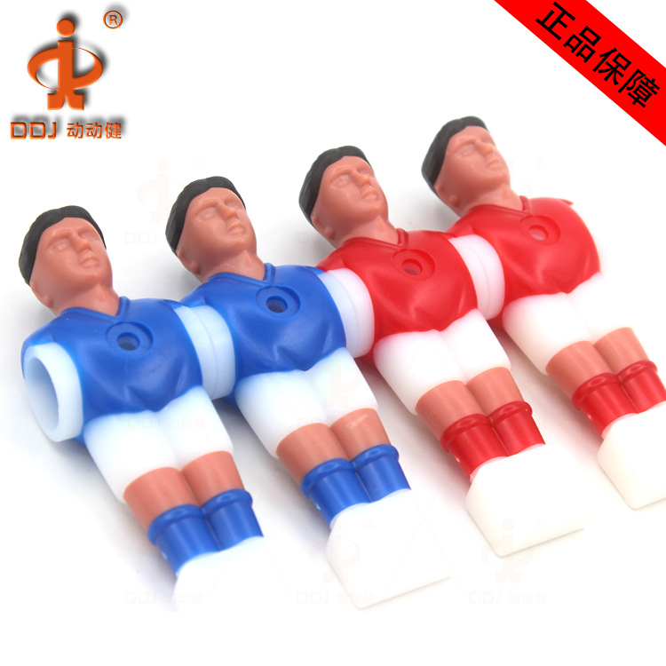 5529人形公仔包胶 红色-蓝衣5