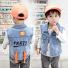 Boy Vest children baby cowboy vest Children Western style spring clothes Western style Exorcism Single breasted Cross border Specifically for