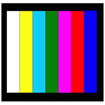 DNP standard Color bar Test Card inspect TV video camera Color reduction Test Card