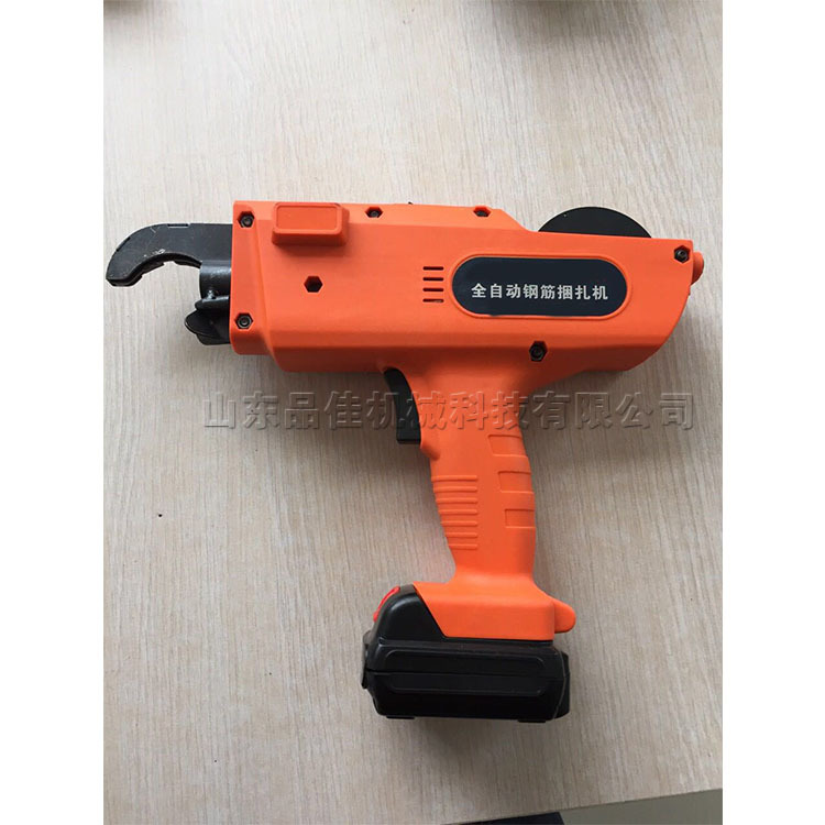 小型手持式电动钢筋捆扎机 建筑工地钢筋打结机 锂电池钢筋绑扎机