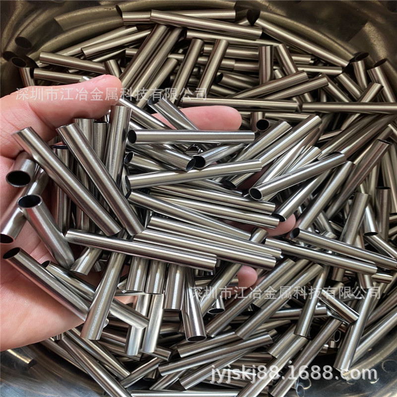现货6*0.5mm不锈钢管 磨尖打孔折弯 8*1-2mm 专业数控攻牙1/8打孔
