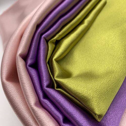 Crystal Chaos Satin, Shiny Polyester Taffeta, Thick Elastic Print Base Fabric, Fashion Women's Pants Jacket