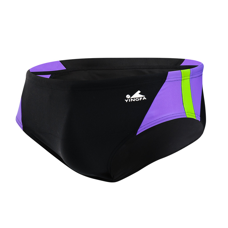 Yingfa9706 Men's Racing Training Triangle Swimming Trunks Competition Swimming Trunks