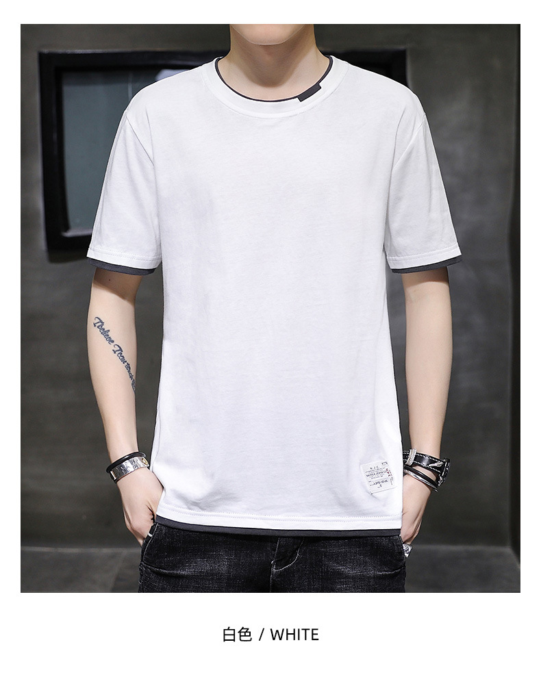 T-shirt homme en coton - Ref 3439243 Image 47