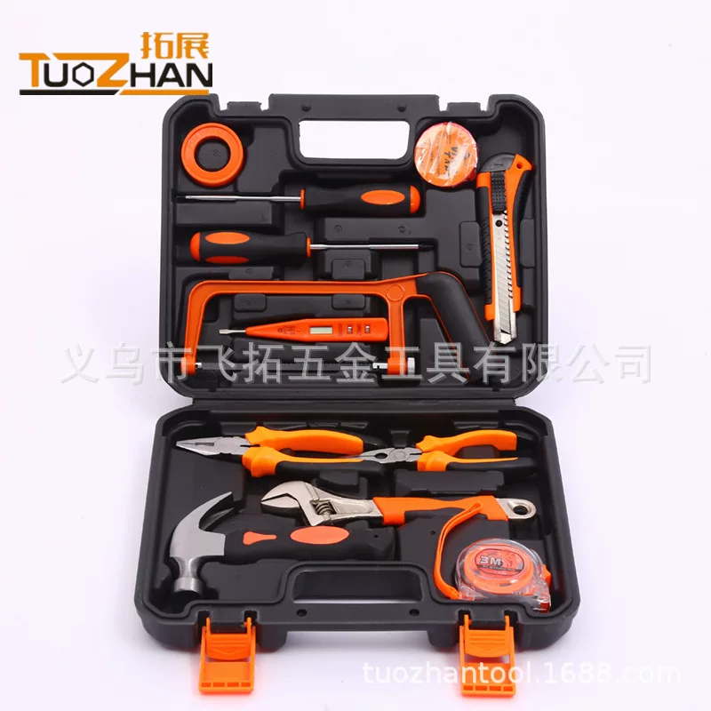 Universal handheld tools set, needle-nose pliers, 13 pieces