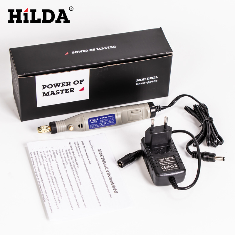 Hilda - Venta Directa de Fábrica - Mini Amoladora Eléctrica de 18 V con Velocidad Ajustable, Taladro, Cortador, Amoladora Eléctrica en Existencia, Venta al por Mayor