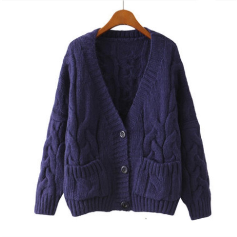 2023 estilo coreano prendas de punto de las mujeres cardigan corto de lana gruesa ropa de mujer de primavera y otoño estudiantes sueltos suéter abrigo mujeres image 8