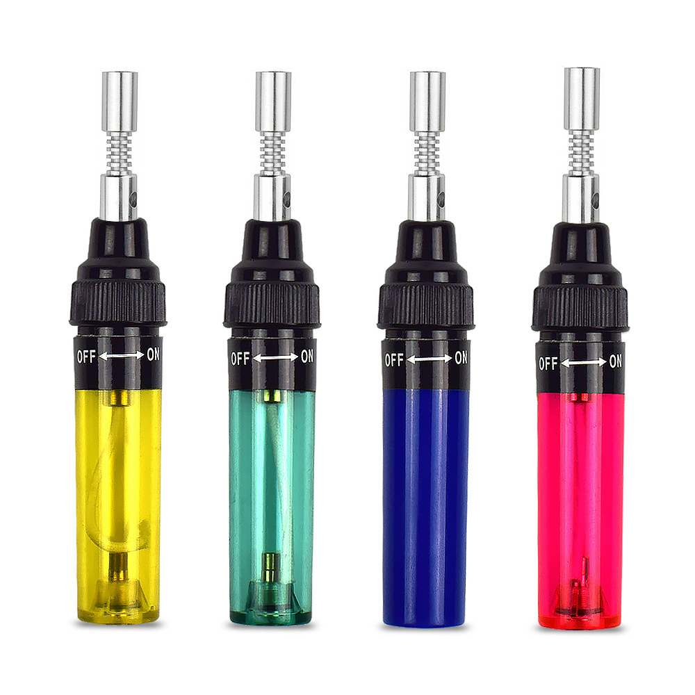跨境4種顏色 便攜式 筆型瓦斯3合1氣體烙鐵MT-100 多功能燃氣烙鐵