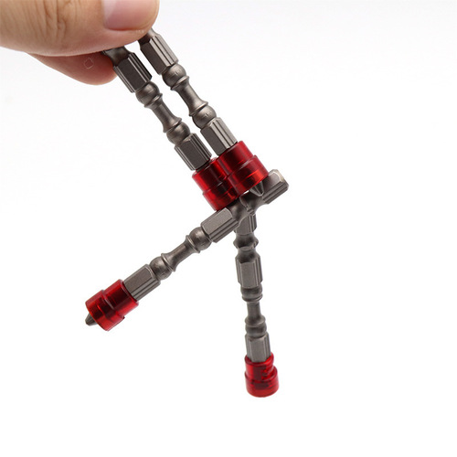 Single-head cross magnetic coil bit screwdriver hand electric drill electric screw wind batch nunchuck strong magnetic cross bit