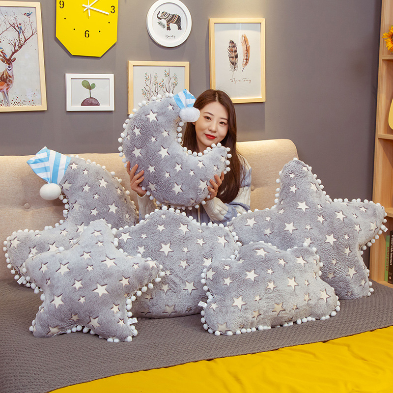 creative glowing pillow