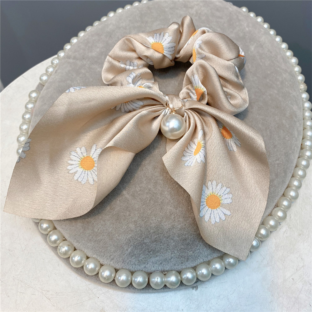 Chiffon Bow Hair Scrunchies display picture 4